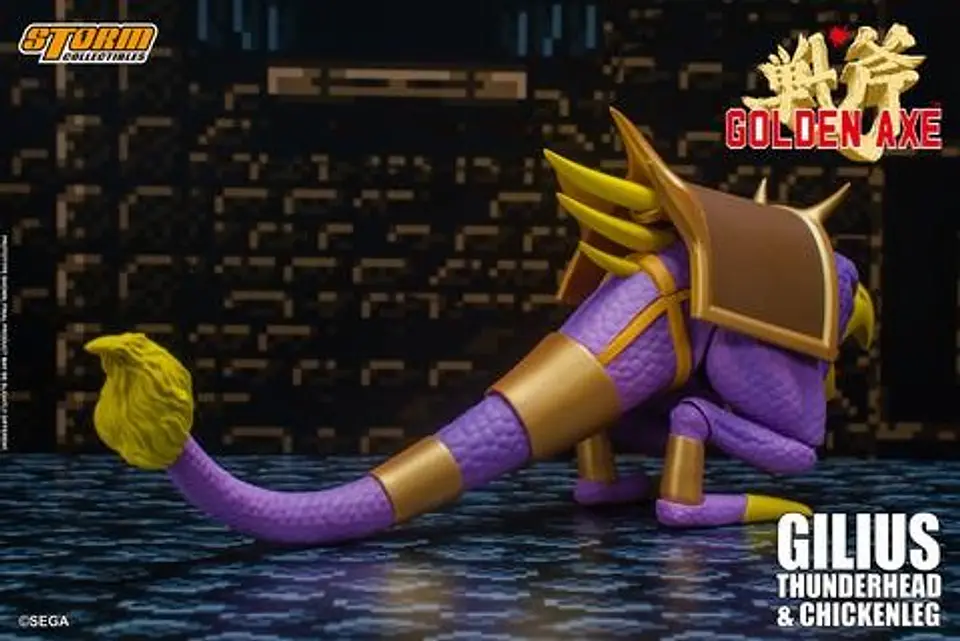 GILIUS THUNDERHEAD AND CHICKEN LEG - GOLDEN AXE - 1:12 8
