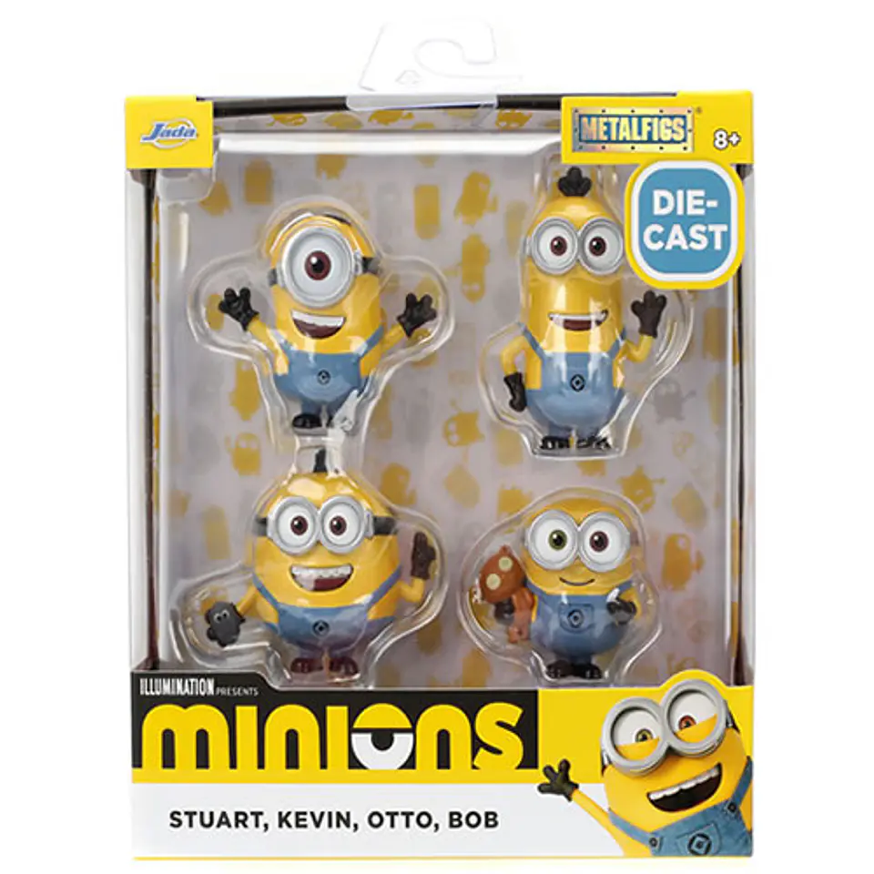 MINIONS 4PACK - METALFIG 4