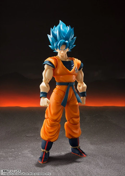 SUPER SAIYAN GOD SUPER SAIYAN GOKU - DRAGON BALL SUPER: BROLY - SH FIGUARTS