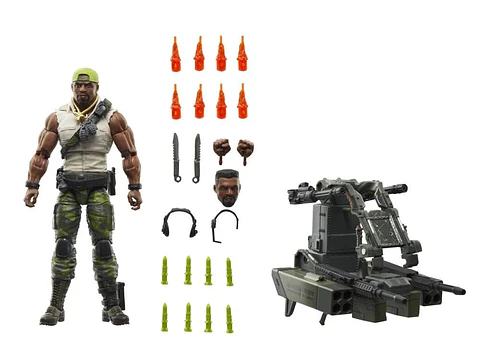 HEAVY DUTY W/ MAN-PORTABLE HWS - GI JOE - CLASSIFIED SERIES 