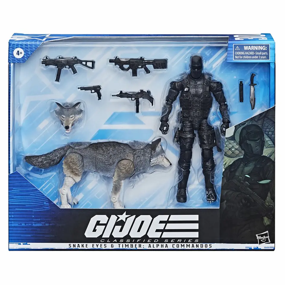 SNAKE EYES & TIMBER - GI JOE - ALPHA COMMANDOS 3