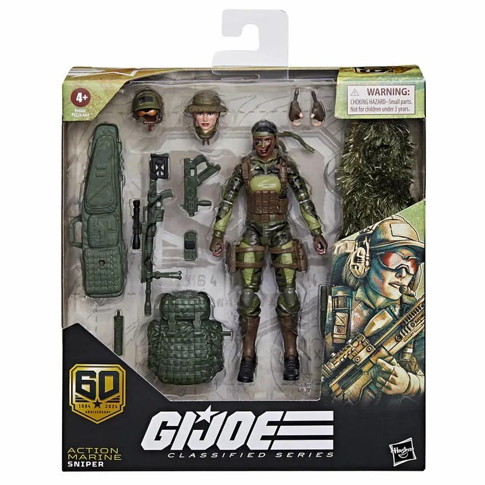 ACTION MARINE (SNIPER) - GI JOE - CLASSIFIED SERIES  6