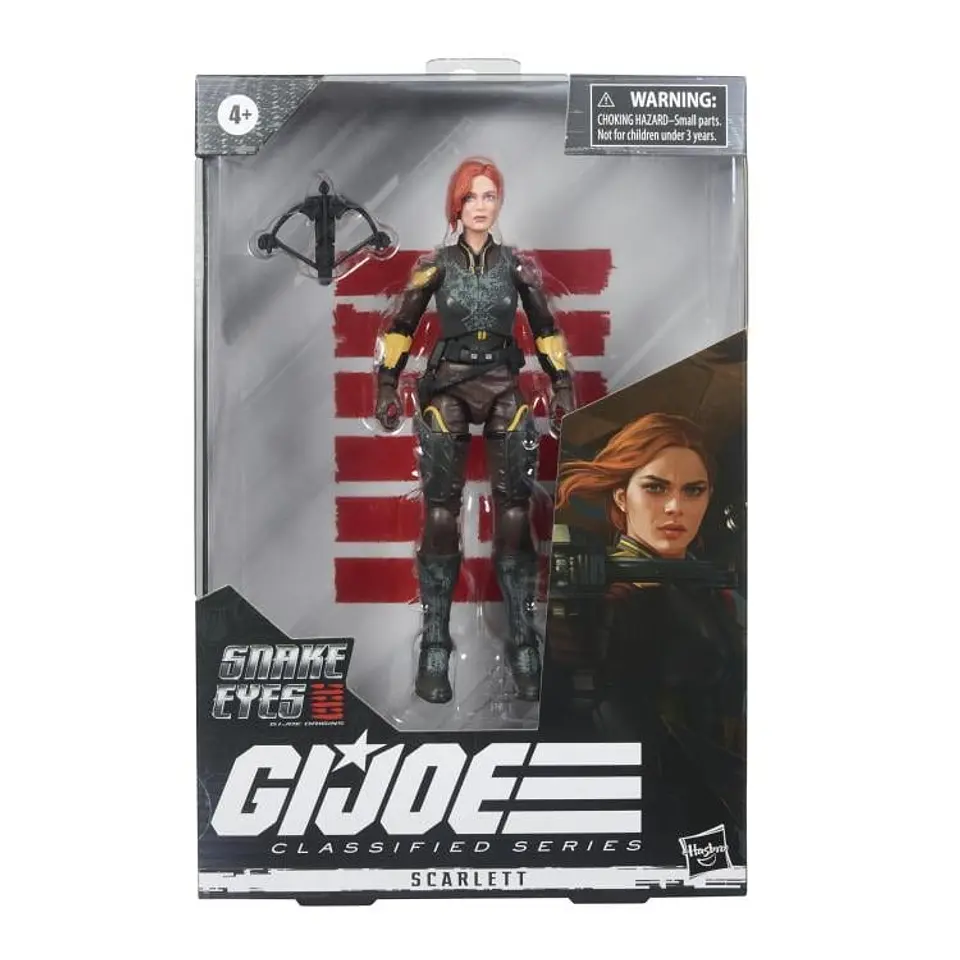 SCARLETT - G.I. JOE ORIGINS - CLASSIFIED SERIES 4