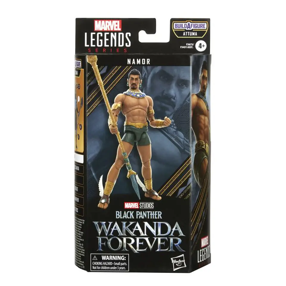NAMOR - (ATTUMA BAF) - MARVEL LEGENDS 3
