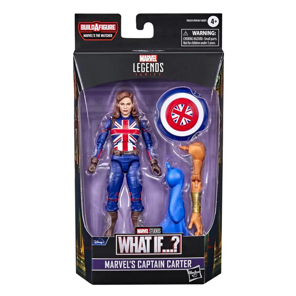 CAPTAIN CARTER - WHAT IF...? (THE WATCHER BAF) - MARVEL LEGENDS 3