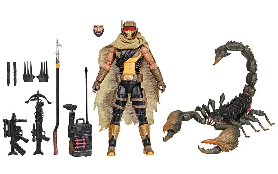 COBRA DESERT SCORPION & SKRP10N-25 - GI JOE - CLASSIFIED SERIES  1