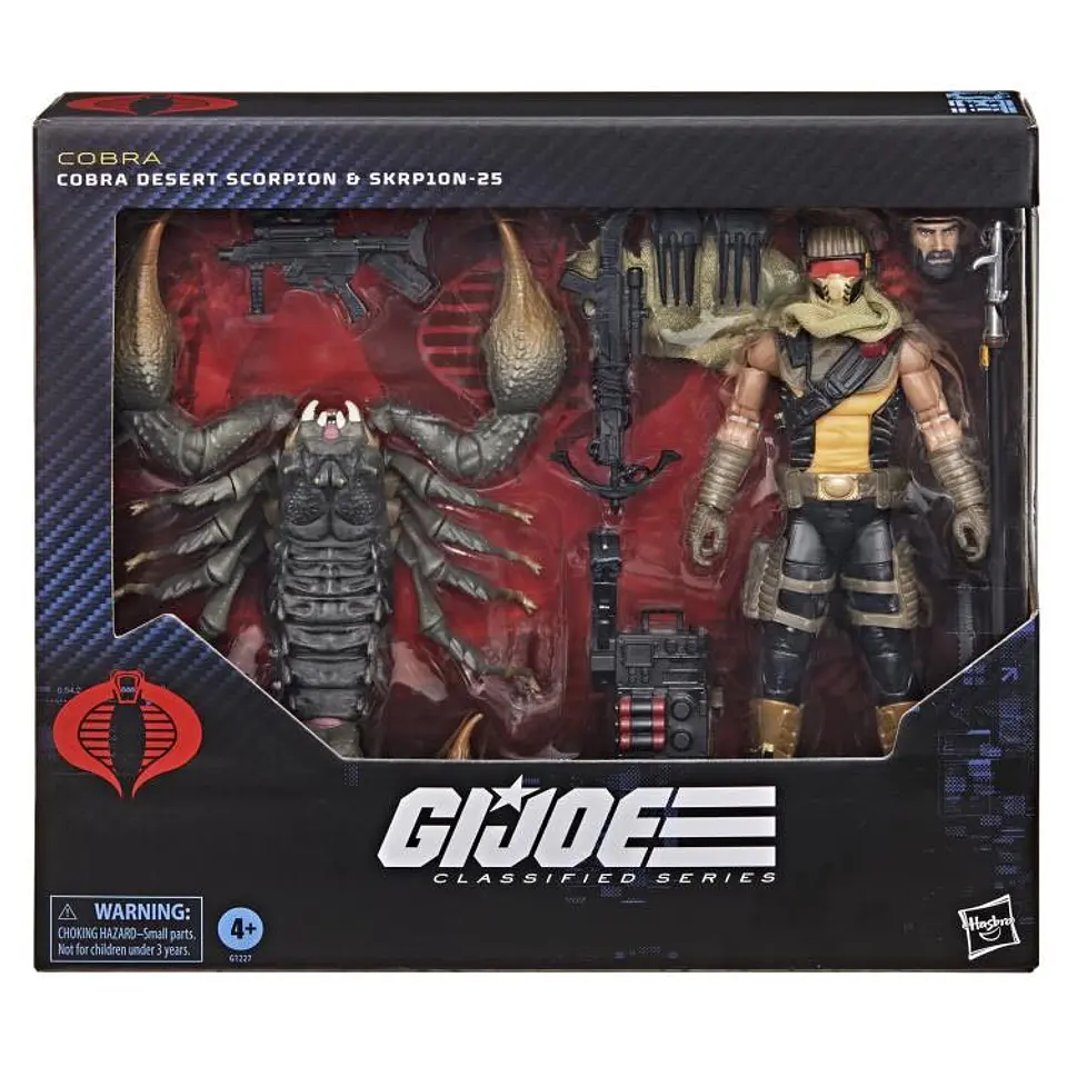 COBRA DESERT SCORPION & SKRP10N-25 - GI JOE - CLASSIFIED SERIES  6