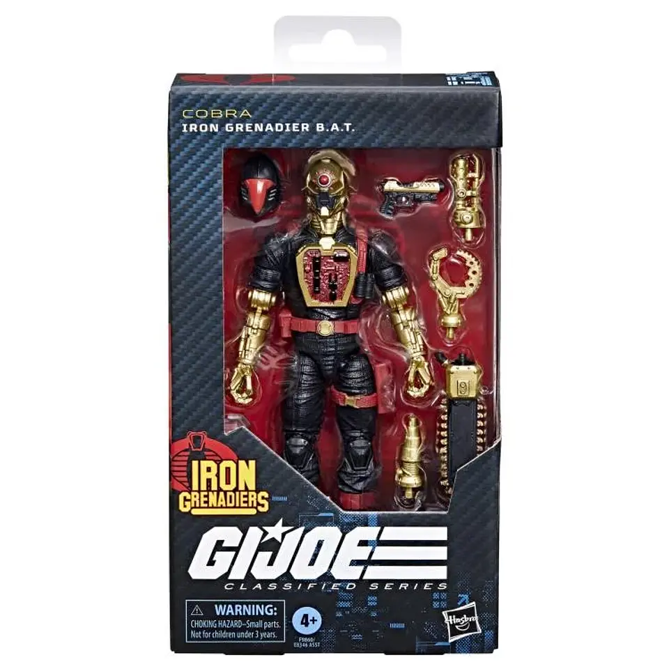 IRON GRENADIER B.A.T. - GI JOE - CLASSIFIED SERIES 4