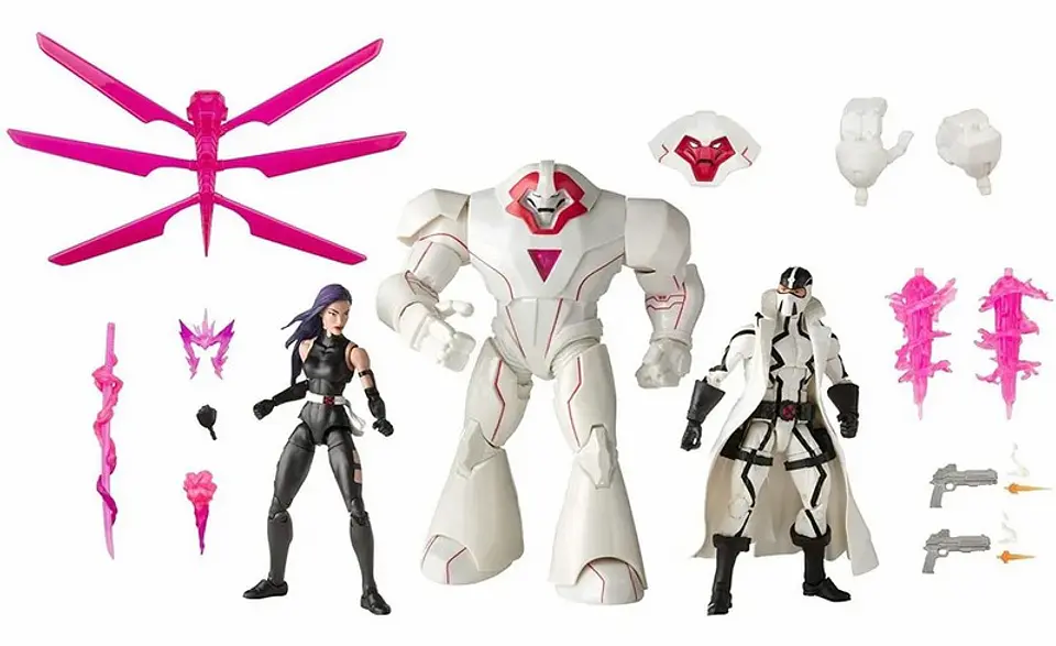 PSYLOCKE, NIMROD, FANTOMEX 3-PACK - MARVEL LEGENDS 1