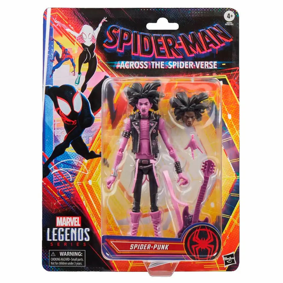 SPIDER-PUNK V2 - SPIDER-MAN: ACROSS THE SPIDER-VERSE - MARVEL LEGENDS 6