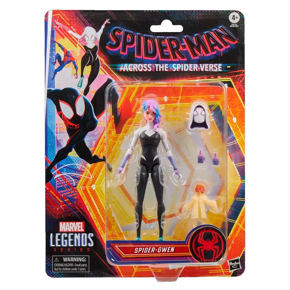 SPIDER-GWEN V2 - SPIDER-MAN: ACROSS THE SPIDER-VERSE - MARVEL LEGENDS 6