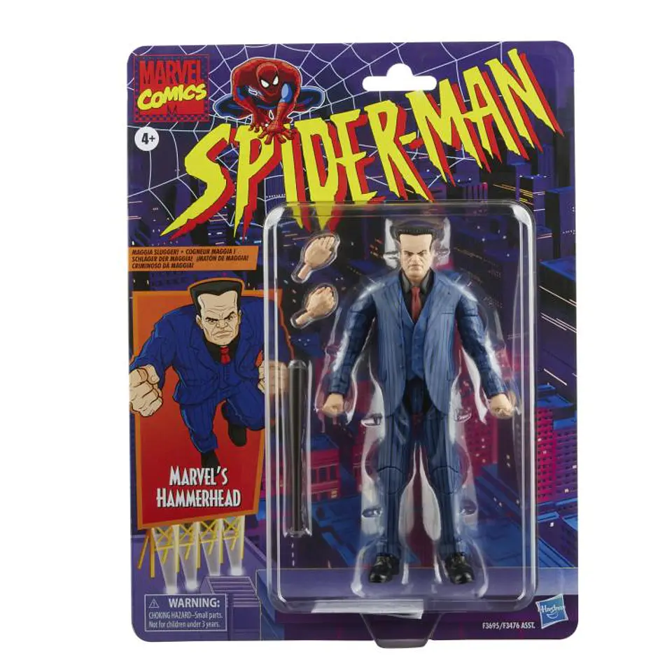 HAMMERHEAD RETRO COLLECTION - WAVE 2 SPIDER-MAN - MARVEL LEGENDS  3