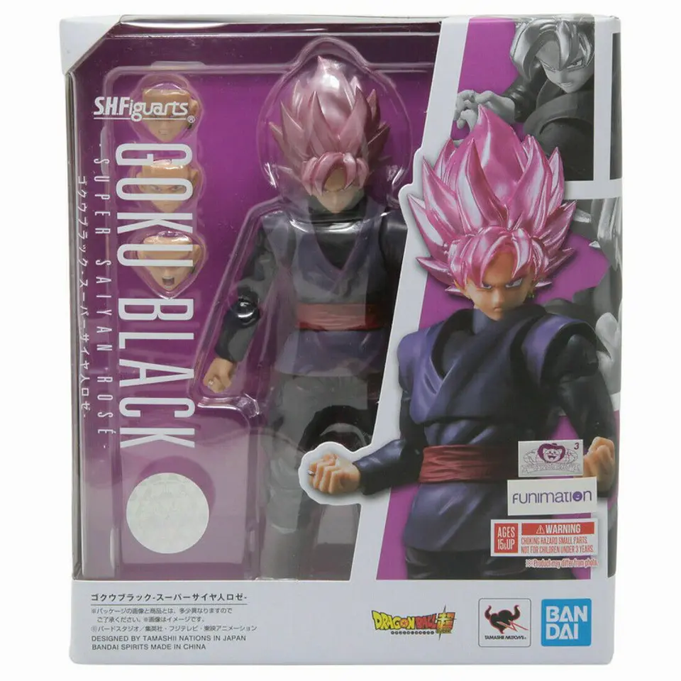 [PREVENTA] GOKU BLACK SUPER SAIYAN ROSE - DRAGON BALL SUPER - SH FIGUARTS 7