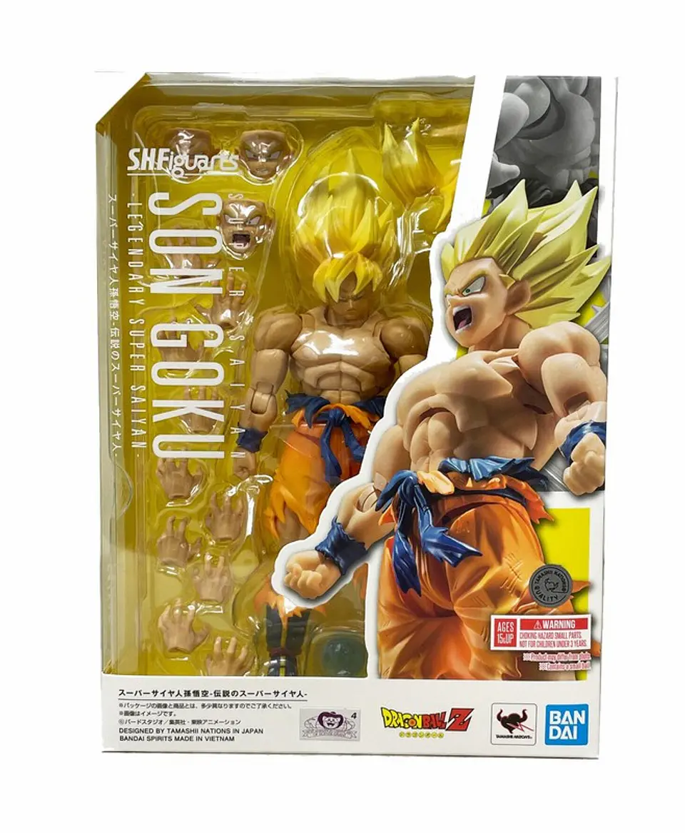 [PREVENTA] SUPER SAIYAN GOKU (LEGENDARY SUPER SAIYAN) - DRAGON BALL Z - SH FIGUARTS 8