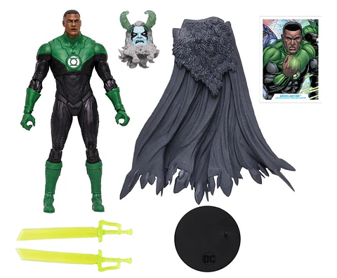 GREEN LANTERN (JOHN STEWART) - ENDLESS WINTER (BAF FROST KING) - DC MULTIVERSE