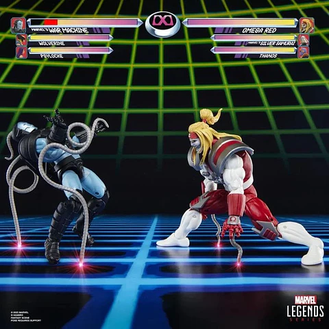 WAR MACHINE VS. OMEGA RED 2PACK - GAMEVERSE - MARVEL LEGENDS