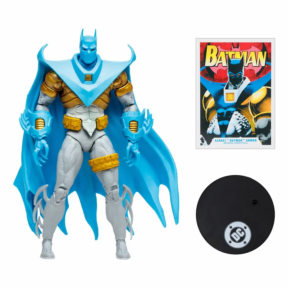 [PREVENTA] AZRAEL BATMAN ARMOR (BATMAN: KNIGHTFALL) - DC MULTIVERSE 1