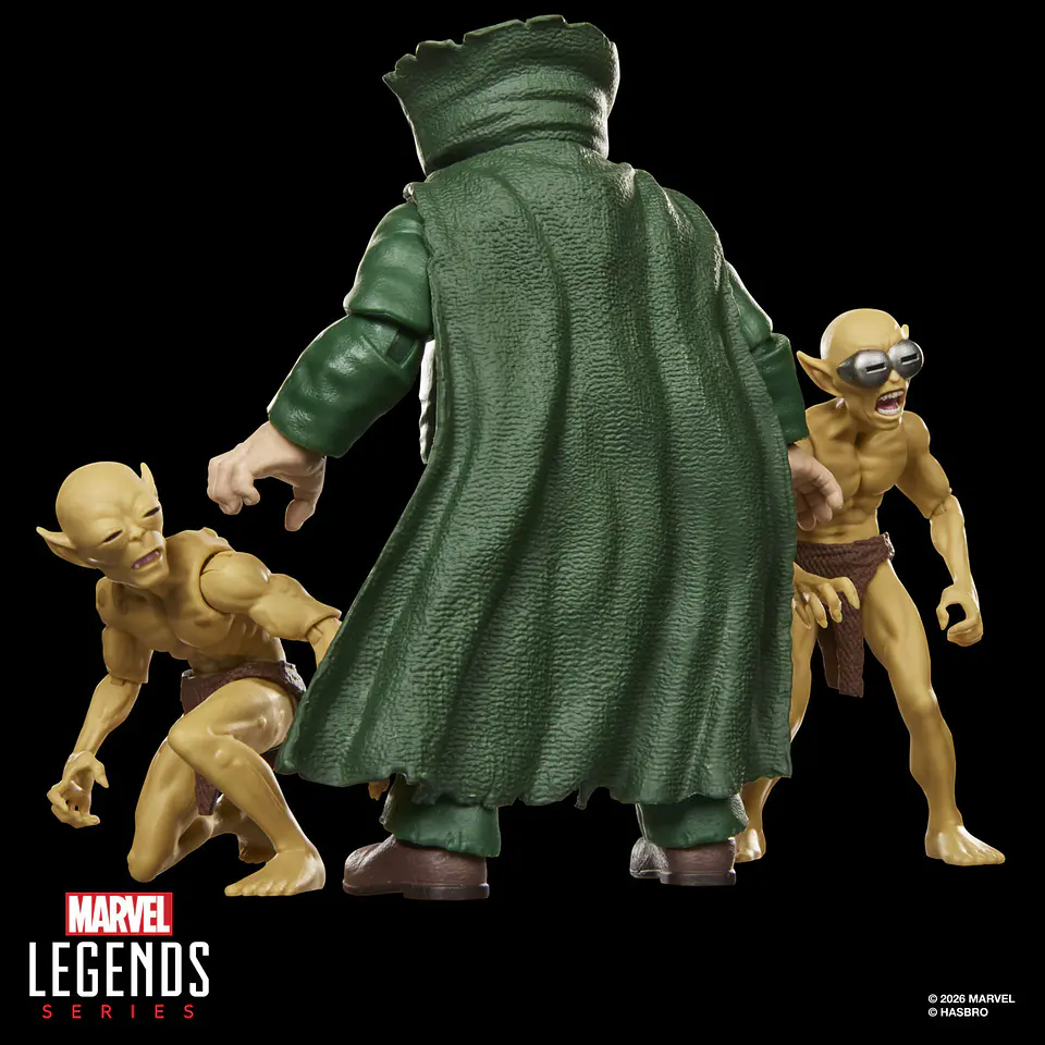 [PREVENTA] MOLE MAN & MOLOIDS - FANTASTIC FOUR - MARVEL LEGENDS 4