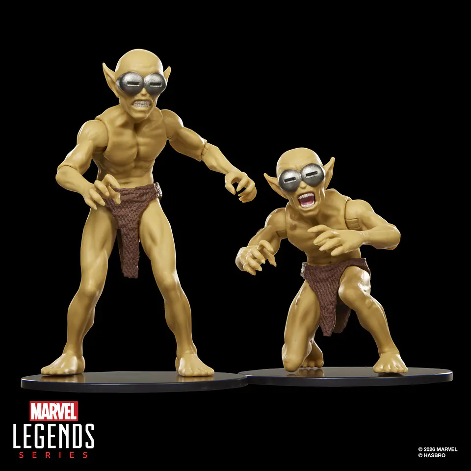 [PREVENTA] MOLE MAN & MOLOIDS - FANTASTIC FOUR - MARVEL LEGENDS 6