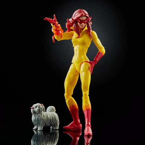 FIRESTAR AND MS. LION - MARVEL LEGENDS