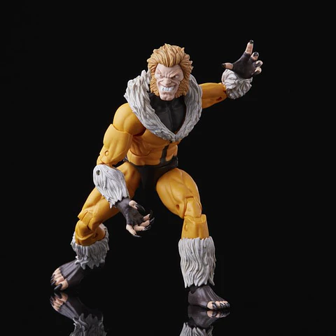 SABRETOOTH - (BONEBREAKER BAF) - MARVEL LEGENDS