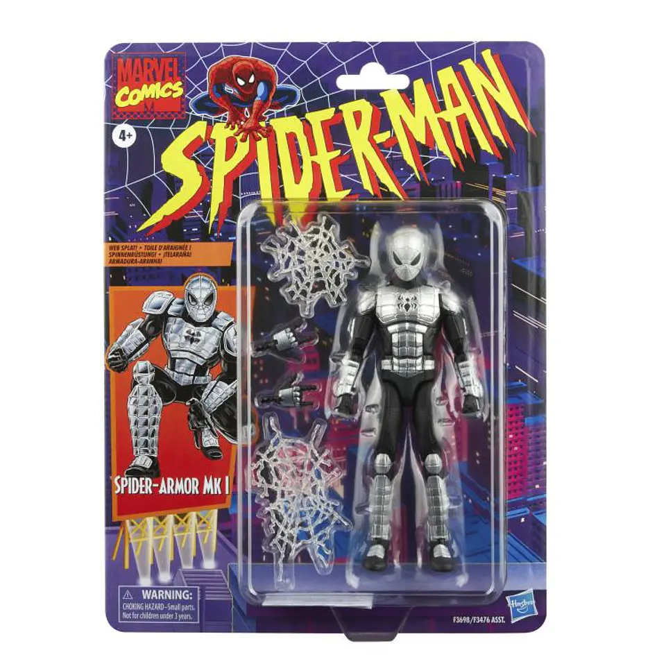 SPIDER-ARMOR MK I RETRO COLLECTION - WAVE 2 SPIDER-MAN - MARVEL LEGENDS  3