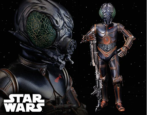 BOUNTY HUNTER 4-LOM (THE EMPIRE STRIKES BACK) - STAR WARS - 1:10