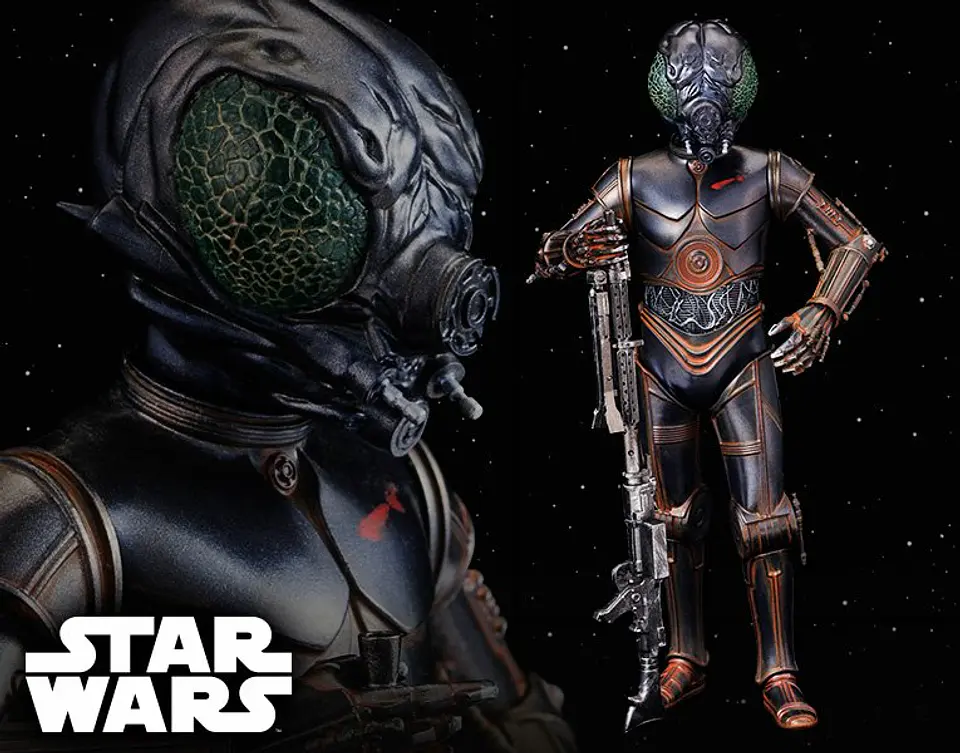 BOUNTY HUNTER 4-LOM (THE EMPIRE STRIKES BACK) - STAR WARS - 1:10 1