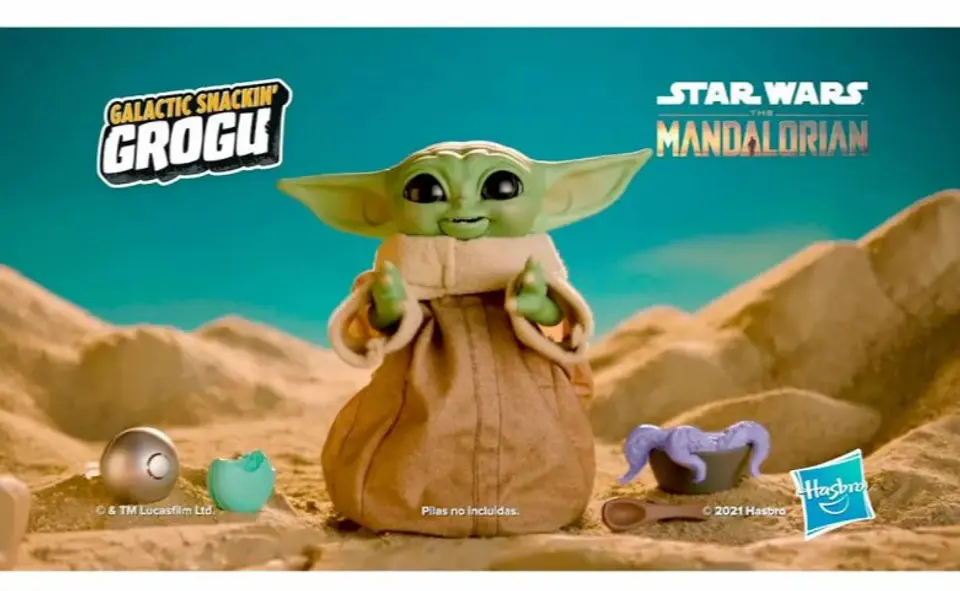 GALACTIC SNACKIN GROGU ANIMATRONIC - THE MANDALORIAN 2