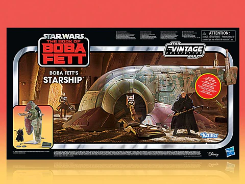 BOBA FETTS STARSHIP - THE BOOK OF BOBA FETT - STAR WARS