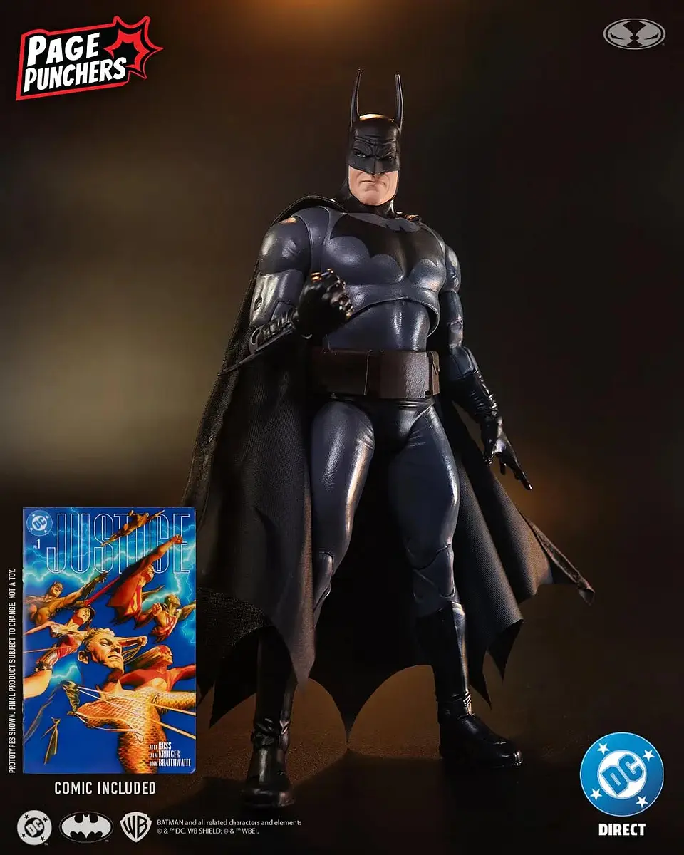 [PREVENTA] BATMAN (JUSTICE) WITH COMIC - DC MULTIVERSE 5