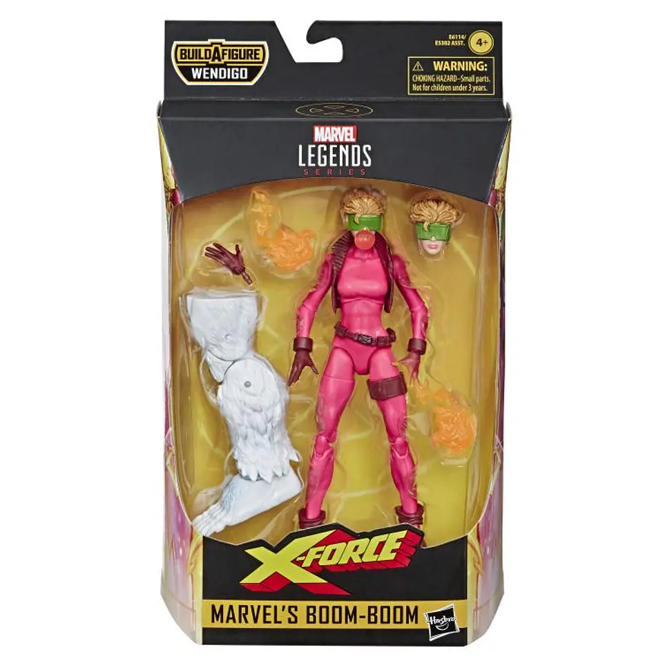 BOOM-BOOM - WAVE 1 X-FORCE (WENDIGO BAF) - MARVEL LEGENDS 4