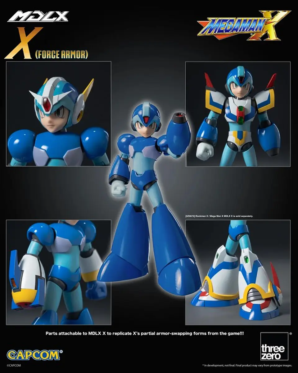 [PREVENTA] MEGA MAN X FORCE ARMOR - MDLX  9