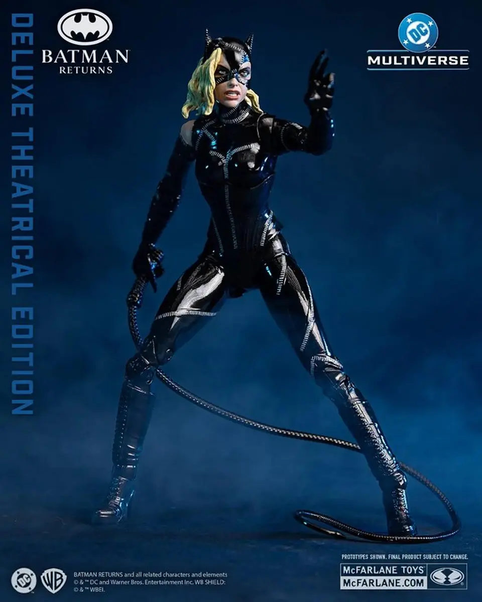[PREVENTA] CATWOMAN (BATTLE DAMAGE) - BATMAN RETURNS (1992) - THEATRICAL DELUXE - DC MULTIVERSE 3