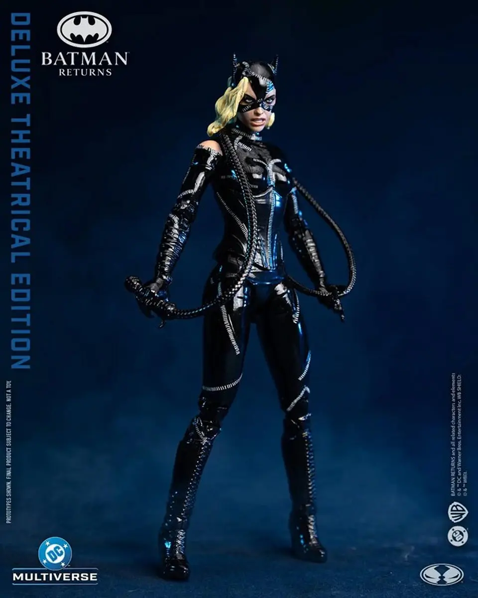 [PREVENTA] CATWOMAN (BATTLE DAMAGE) - BATMAN RETURNS (1992) - THEATRICAL DELUXE - DC MULTIVERSE 4