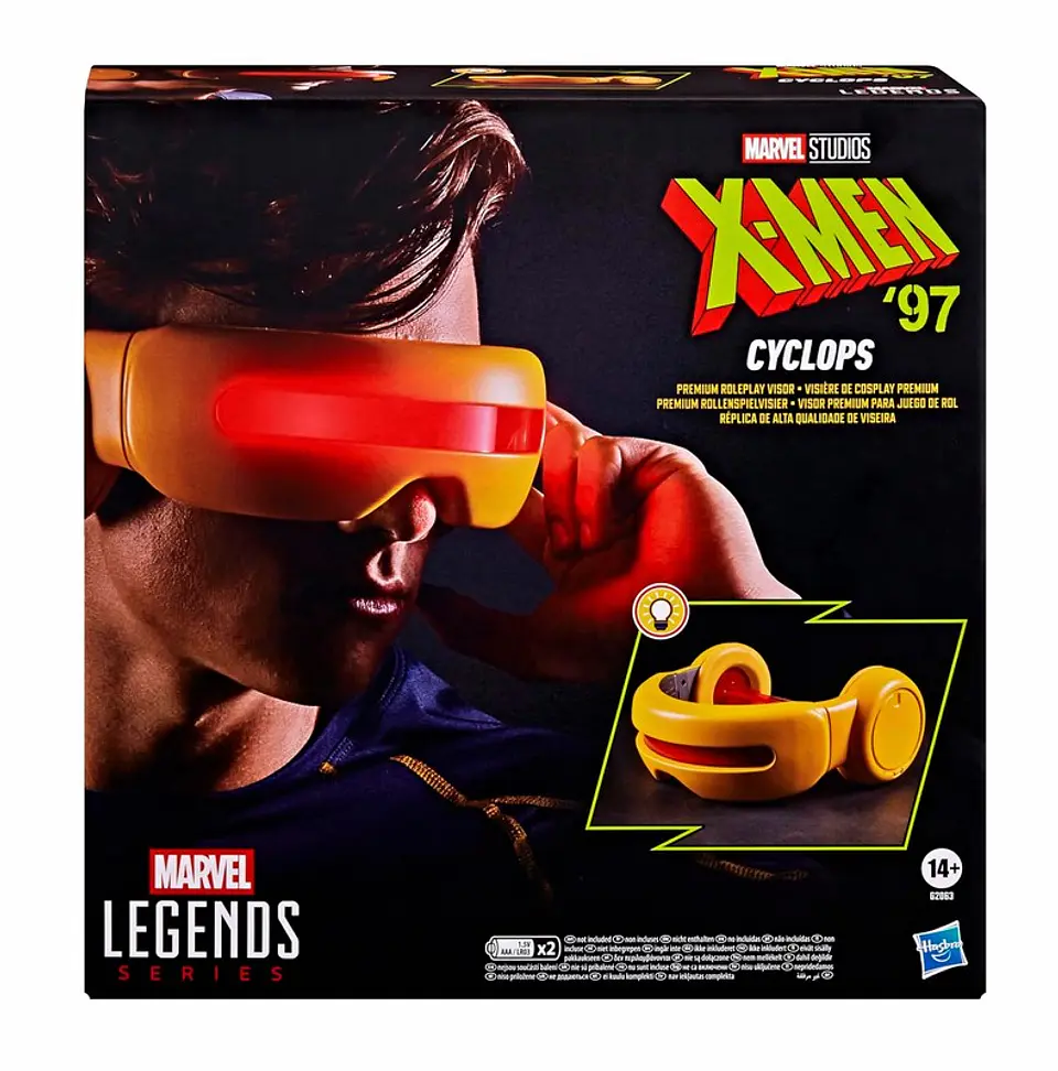 [PREVENTA] CYCLOPS PREMIUM VISOR X-MEN 97 - MARVEL LEGENDS 12