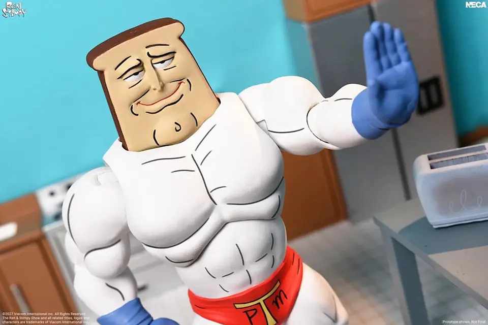 [PREVENTA] ULTIMATE POWDERED TOAST MAN - THE REN & STIMPY SHOW 3