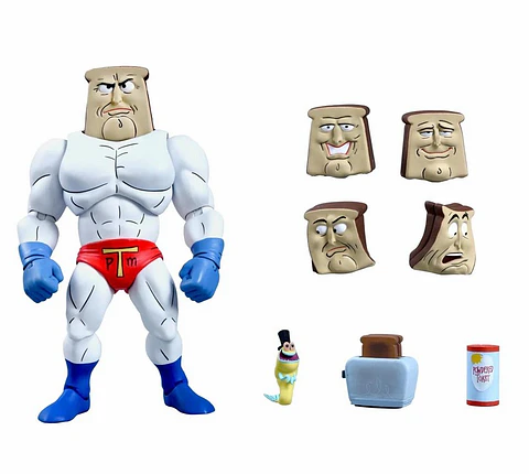 [PREVENTA] ULTIMATE POWDERED TOAST MAN - THE REN & STIMPY SHOW