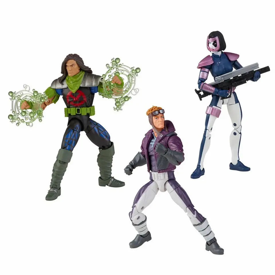 [PREVENTA] DOMINO, RICTOR, AND CANNONBALL 3-PACK - MARVEL LEGENDS 7