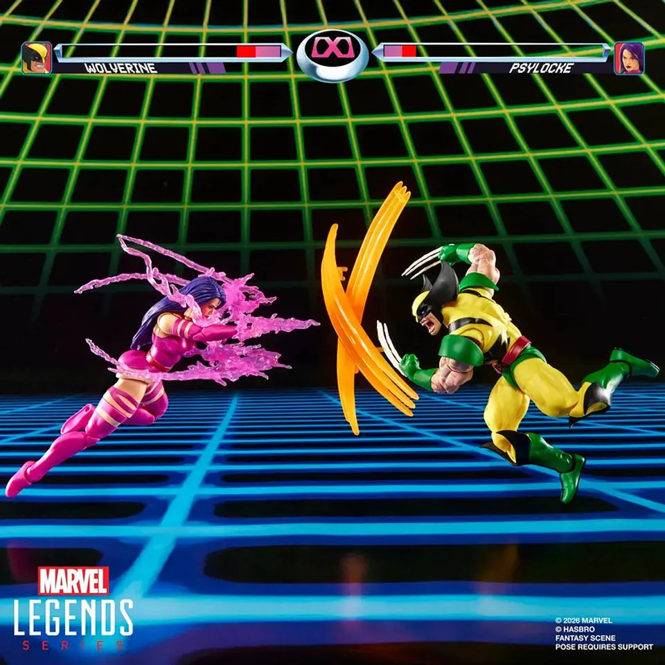 [PREVENTA] WOLVERINE VS PSYLOCKE 2PACK - GAMEVERSE - MARVEL LEGENDS 2
