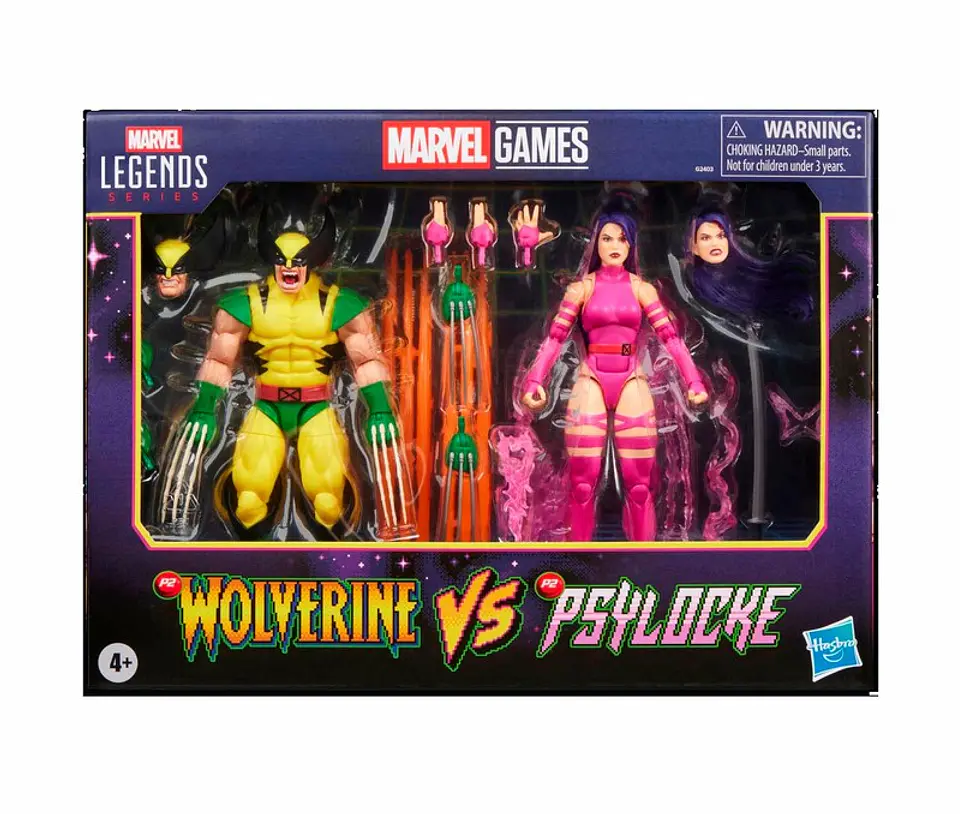 [PREVENTA] WOLVERINE VS PSYLOCKE 2PACK - GAMEVERSE - MARVEL LEGENDS 10