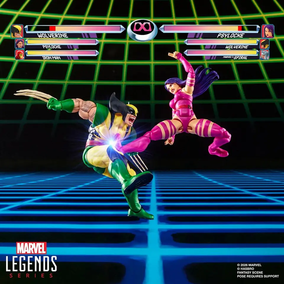 [PREVENTA] WOLVERINE VS PSYLOCKE 2PACK - GAMEVERSE - MARVEL LEGENDS 9