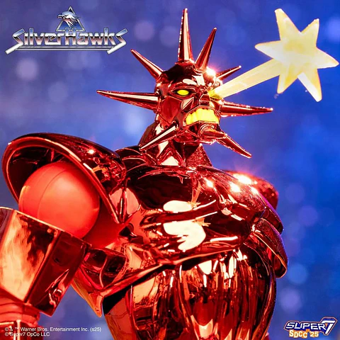 ULTIMATES ARMORED MON*STAR (METALLIC VAC METAL) (SDCC 2025 EXCLUSIVE) - SILVERHAWKS