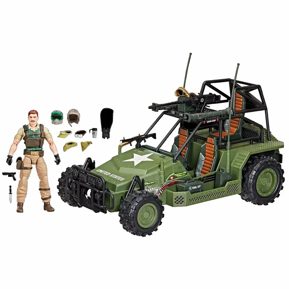 [PREVENTA] CRANKCASE & A.W.E. STRIKER - GI JOE - CLASSIFIED SERIES 171 1