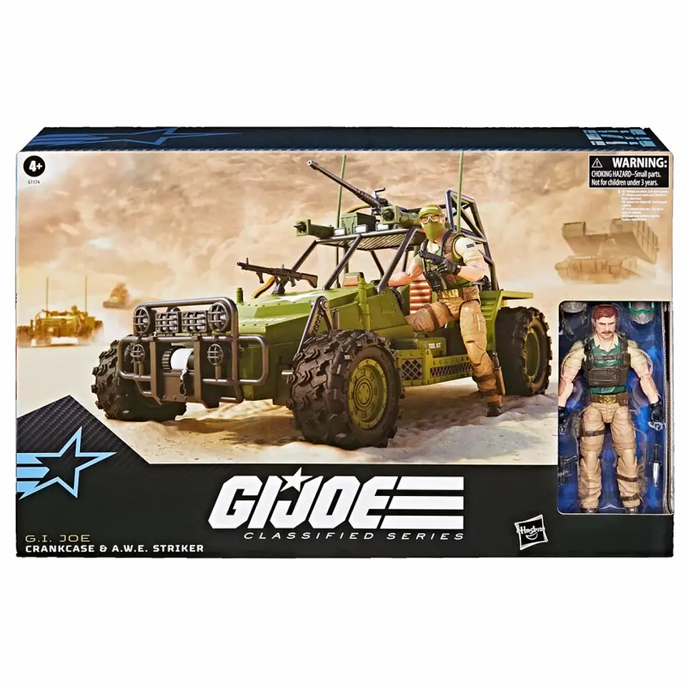 [PREVENTA] CRANKCASE & A.W.E. STRIKER - GI JOE - CLASSIFIED SERIES 171 9