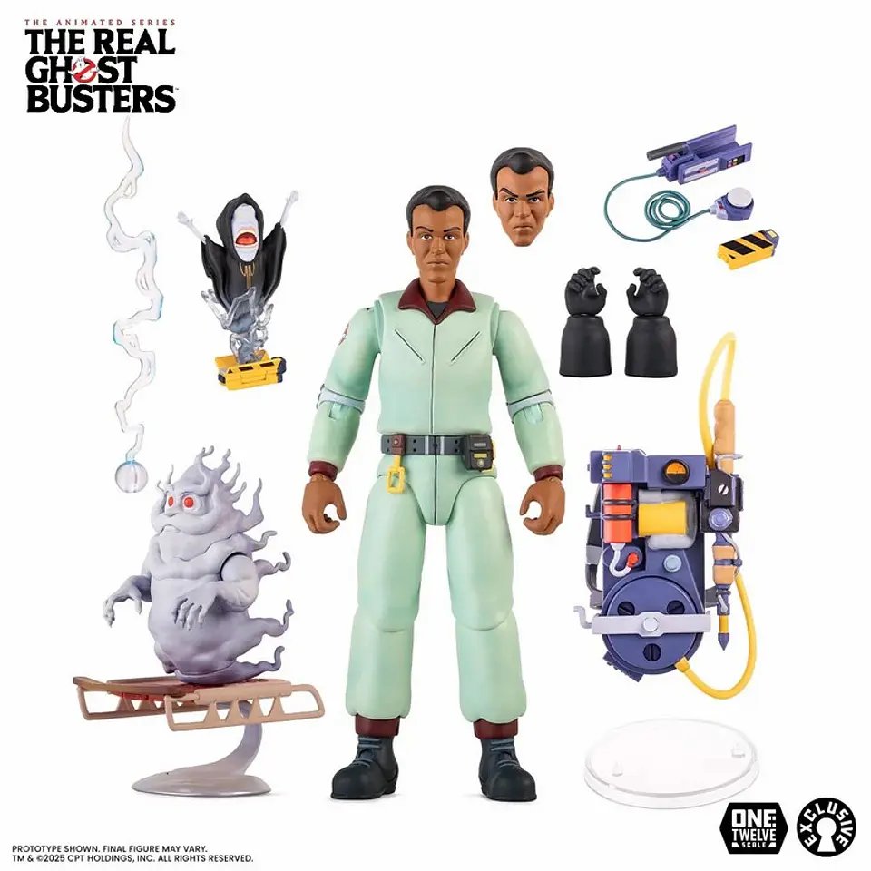 [PREVENTA] WINSTON ZEDDEMORE - THE REAL GHOSTBUSTERS - 1:12 1