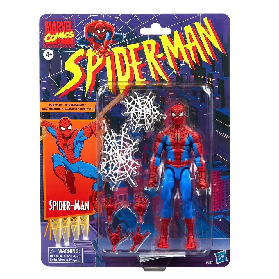 [PREVENTA] SPIDER-MAN (RETRO CARDBACK) - MARVEL LEGENDS 6