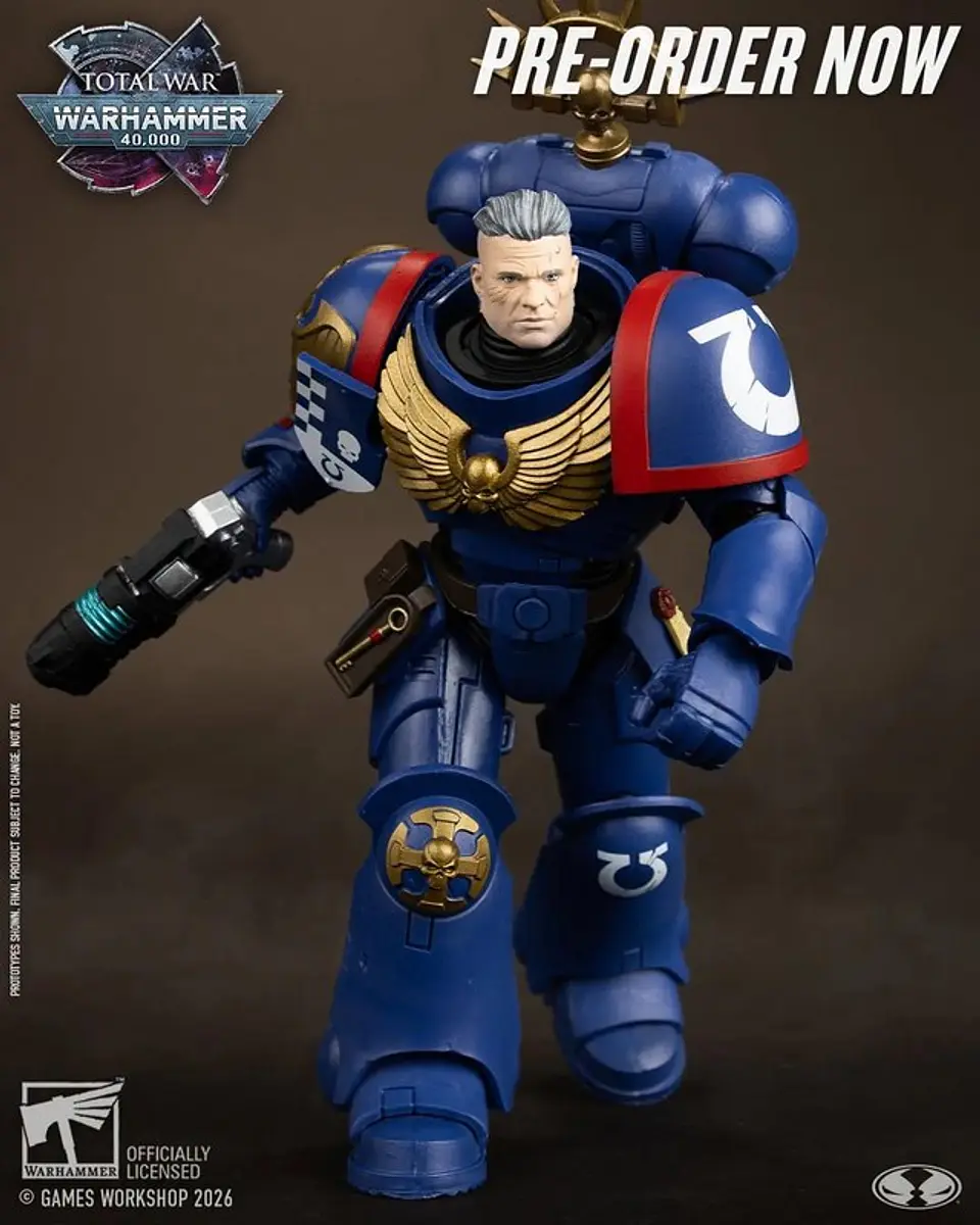 [PREVENTA] ULTRAMARINES 3RD COMPANY LIEUTENANT - WARHAMMER 40,000 2