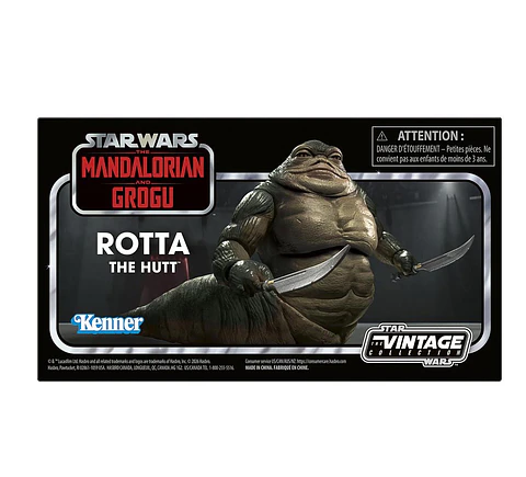 [PREVENTA] ROTTA THE HUTT - THE MANDALORIAN & GROGU - VINTAGE COLLECTION