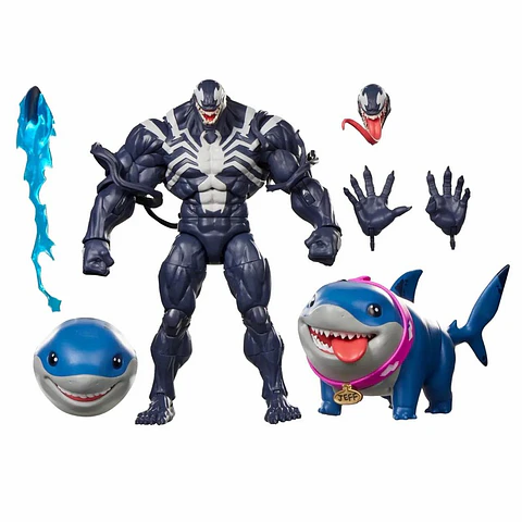 [PREVENTA] VENOM AND JEFF THE LAND SHARK - MARVEL RIVALS - MARVEL LEGENDS